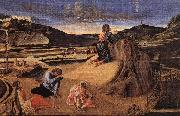 BELLINI, Giovanni Agony in the Garden dfd oil on canvas